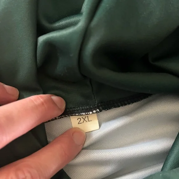 Minnesota Wild Hoodie in Green and Cream - Picture 3 of 4